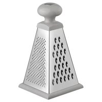 Razatoare universala din otel inoxidabil, baza antiderapanta, 21 cm, 4 fete,  maner ergonomic, Kinghoff
