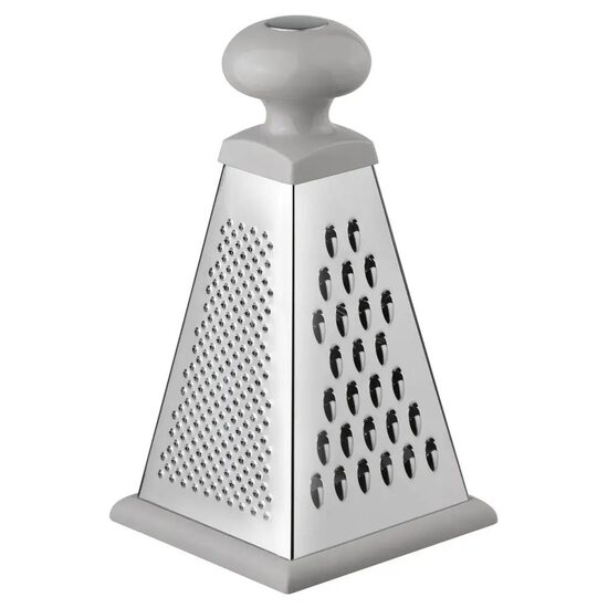 Razatoare universala din otel inoxidabil, baza antiderapanta, 21 cm, 4 fete,  maner ergonomic, Kinghoff