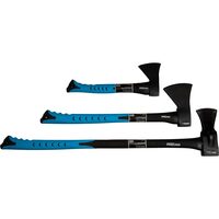 Set de topoare din otel carbon si fibra de sticla, 600 g, 1000 g, 2200 g, 3 piese, Kraft