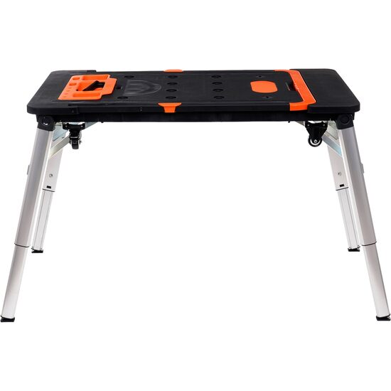 Banc de lucru pliabil 7 în 1, masa pentru atelier, capacitate incarcare 150 Kg, 3 prize 230 V, 109 × 55 × 78 cm, Kraft