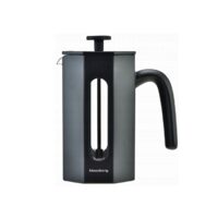 Infuzor pentru cafea, ceai sau ierburi, 600ml, inox si sticla, Klausberg