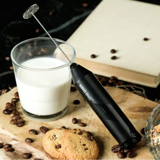 Spumator de lapte, negru, electric, spumant, Klausberg