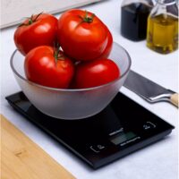 Cantar pentru bucatarie ,electric, negru, 5kg, Kinghoff