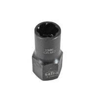 Cheie tubulara pentru extras piulite si suruburi deteriorate 10 mm, 3/8", Satra
