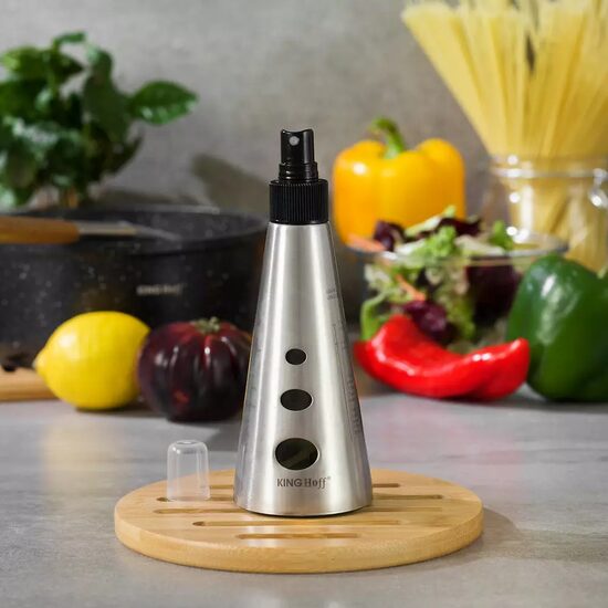 Pulverizator pentru ulei si otet, inox,150ml, Kinghoff