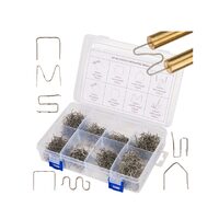 Set 800 anse, capse pentru pistol de lipit, sudat si reparat plasticul, 8 tipuri, Red Technic