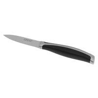 Cutit pentru decojit, inox, cu maner negru, 9cm, Kinghoff